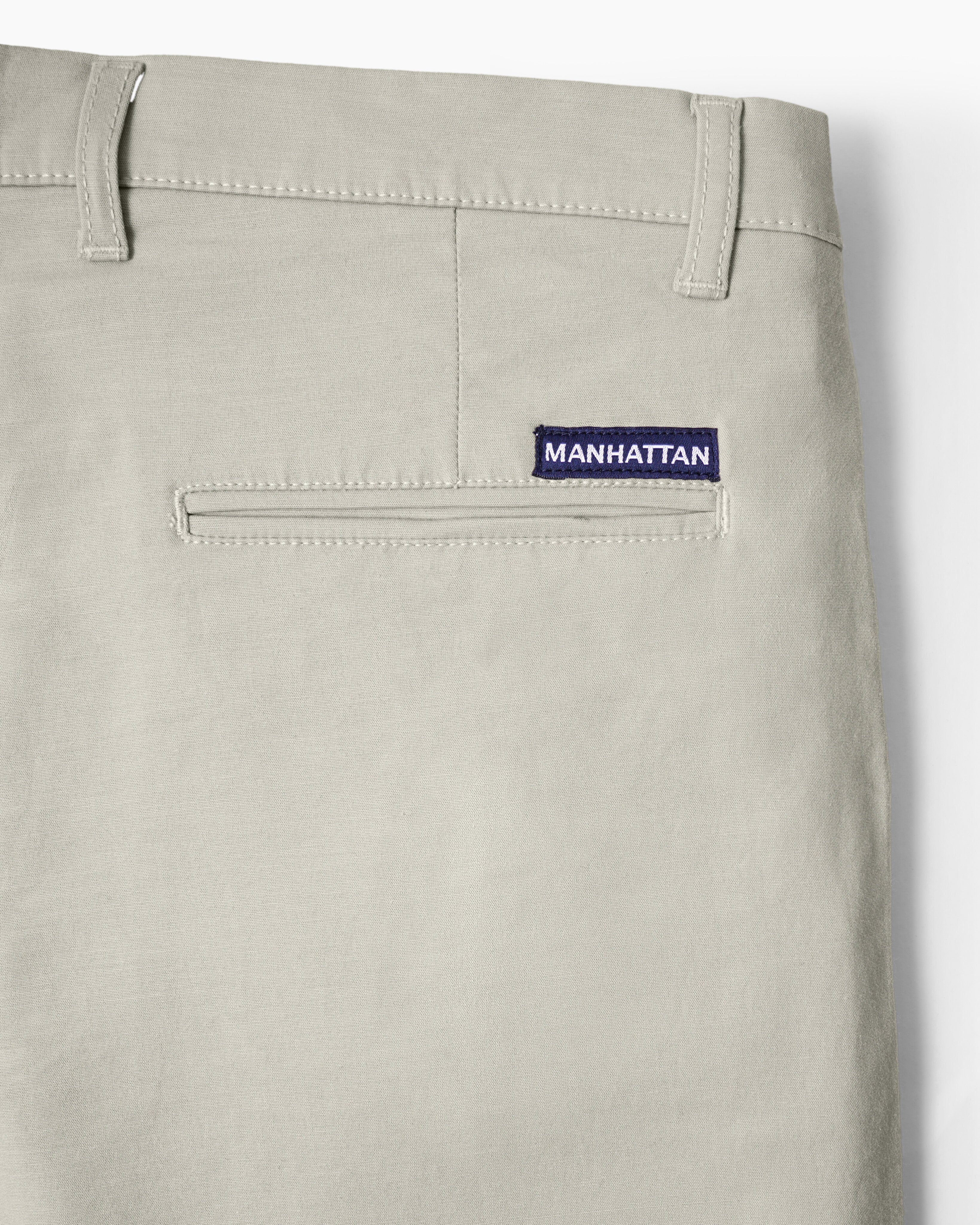 Cotton Casual Pants Light Beige - T - Image 4